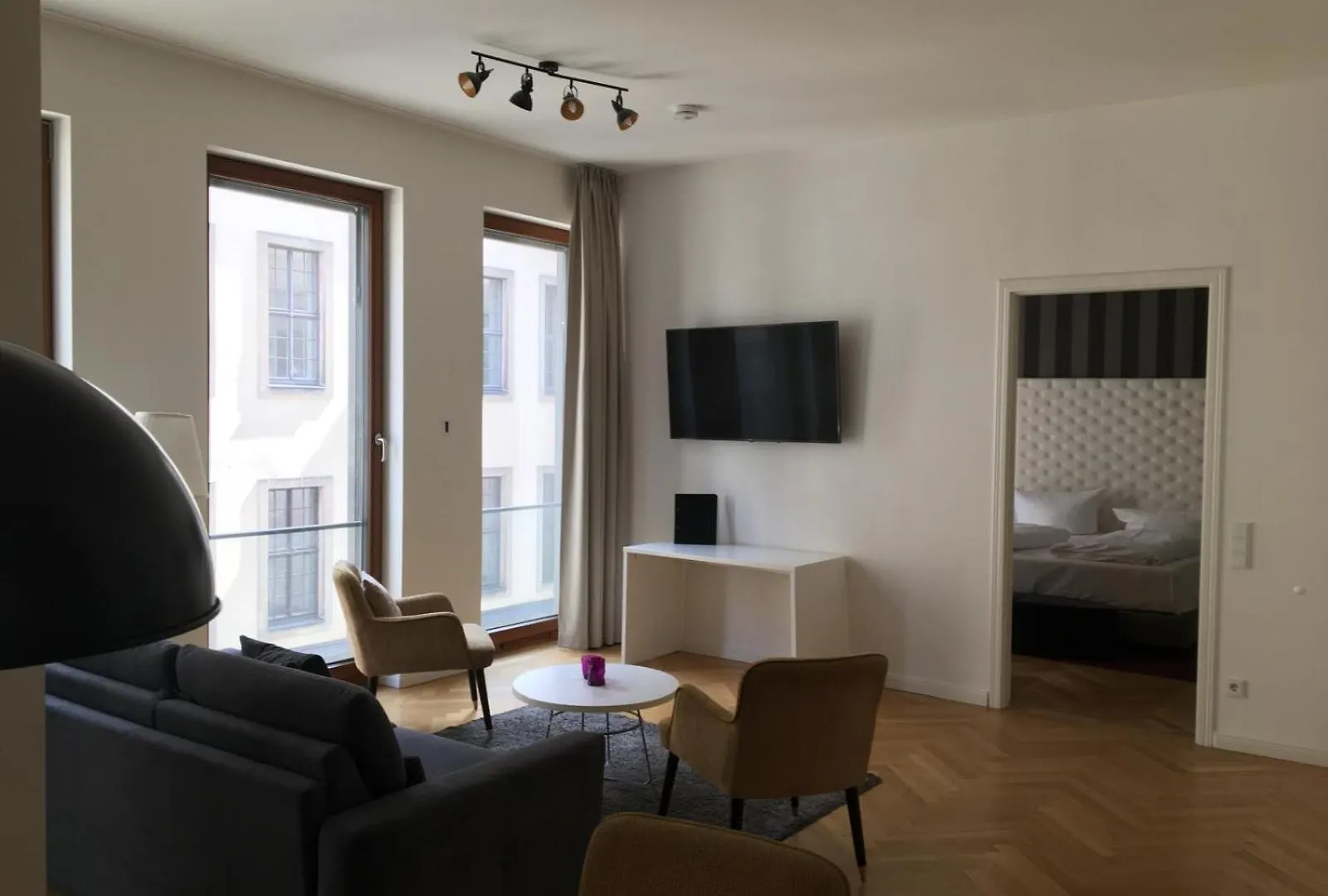 Modernes Apartment Am Neumarkt Drezda Németország